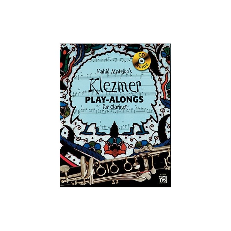 Vahid Matejko’s Klezmer Play-Alongs for Clarinet (book/CD)