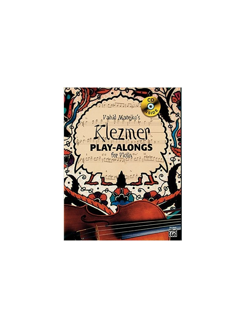 Vahid Matejko’s Klezmer Play-Alongs for Violin (book/CD)