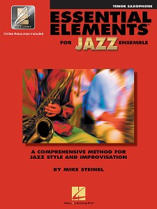 Essential Elements for Jazz Ensemble:  Tenor Sax (book/2 CD)