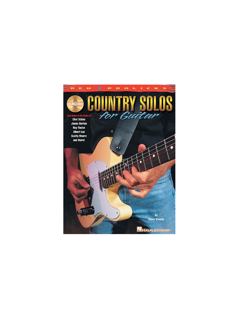 Country Solos for Guitar (book/CD)