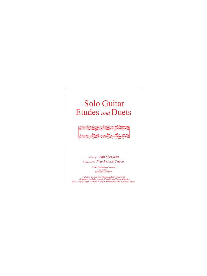 Solo Guitar Etudes and Duets (book/CD)