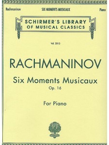 Six Moments Musicaux Op.16 (For Piano)