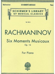 Six Moments Musicaux Op.16  (For Piano)