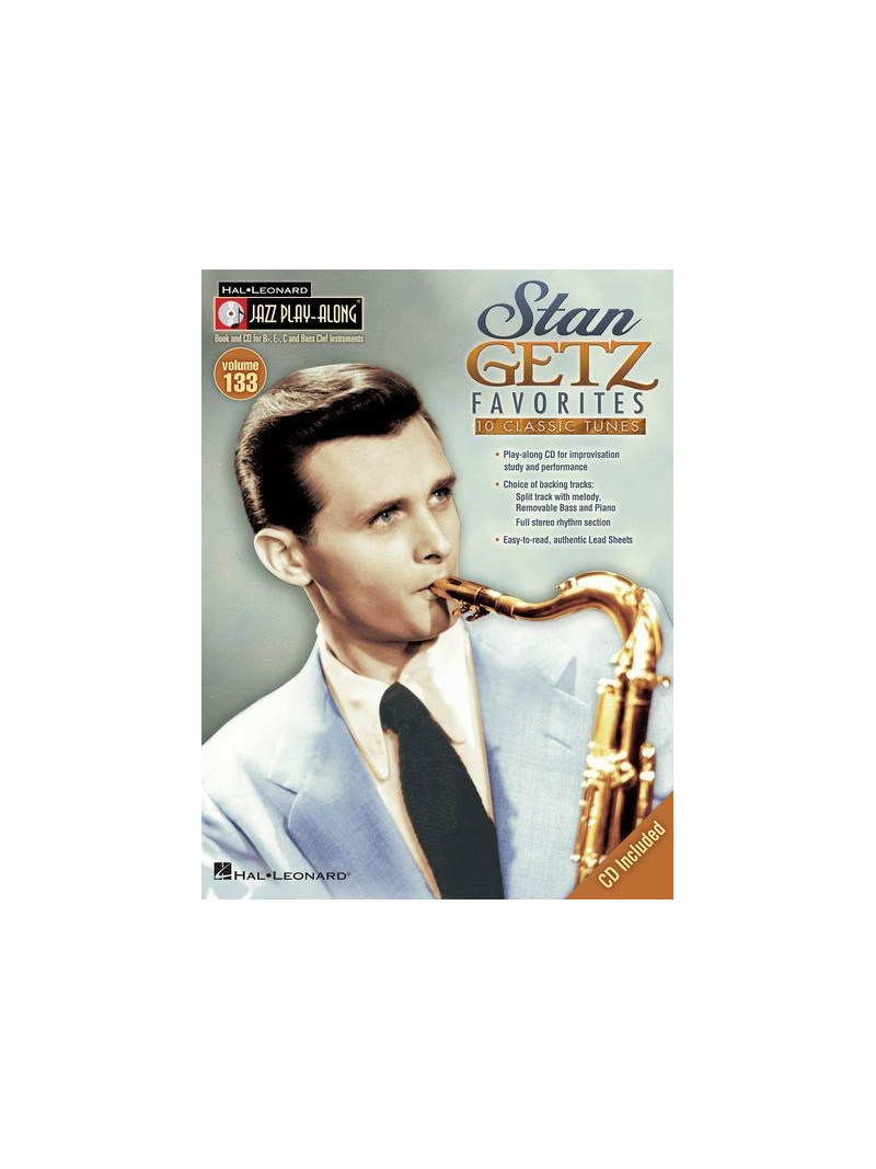 Jazz Play-Along Volume 133: Stan Getz Favorite (Book/CD)