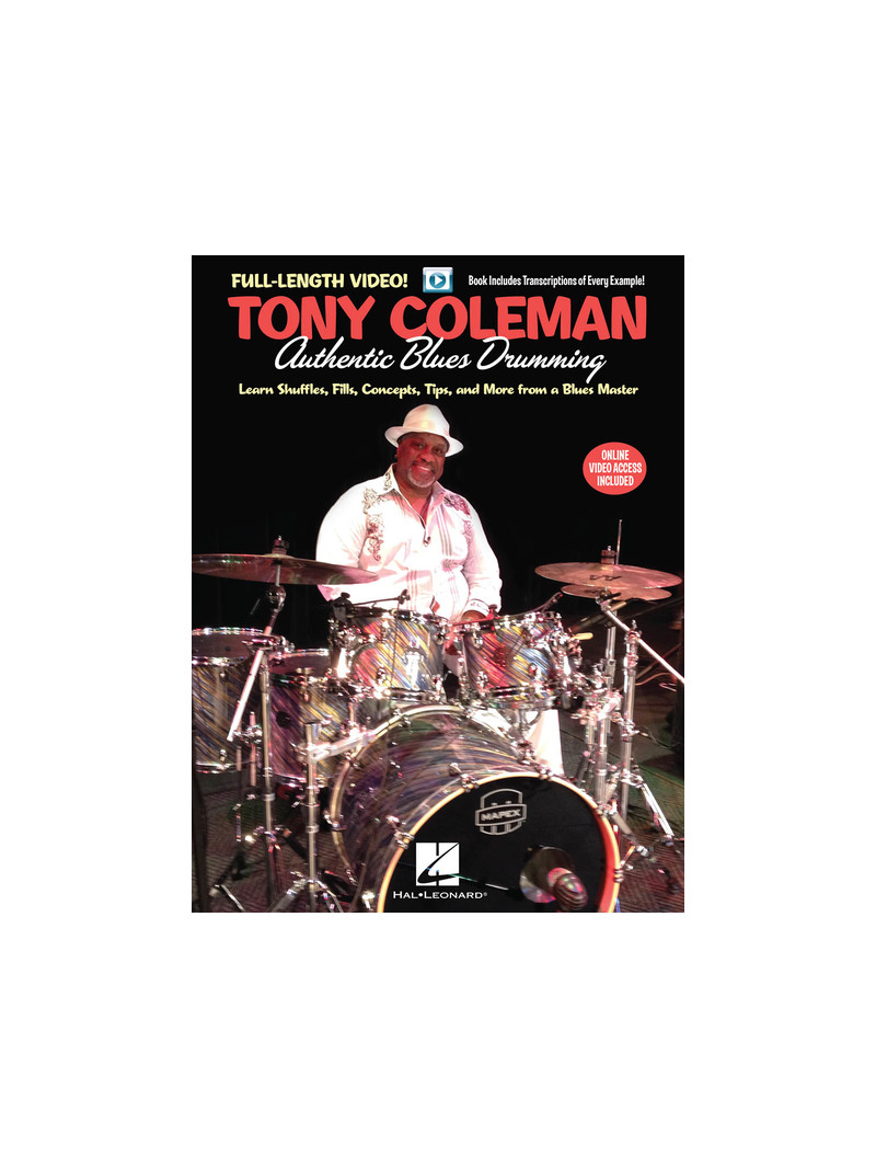 Authentic Blues Drumming (book/Video Online)