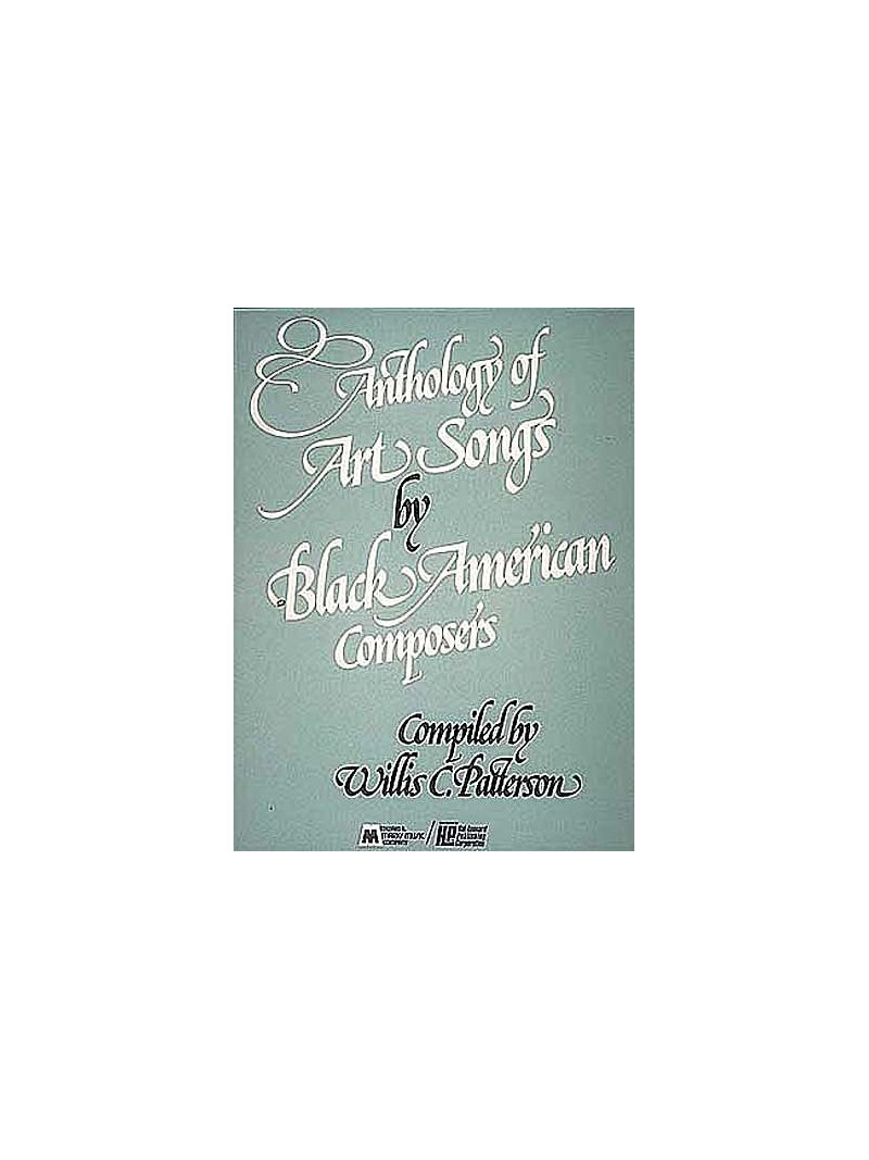 Anthology of Art Songs by Black American Composer's