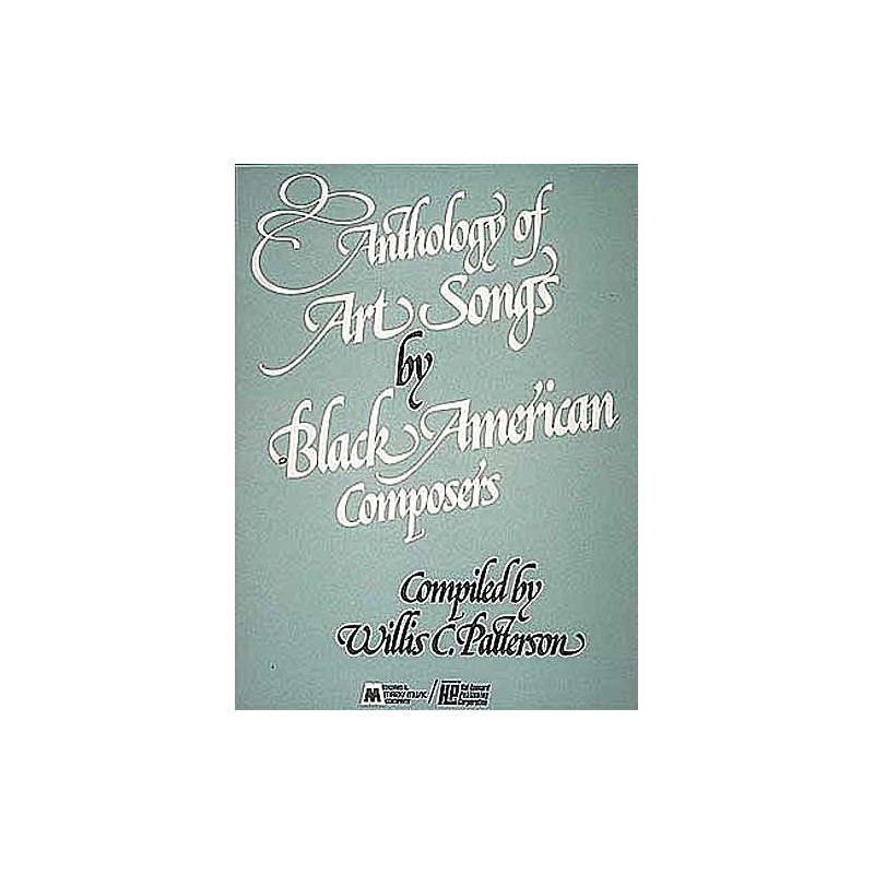 Anthology of Art Songs by Black American Composer's