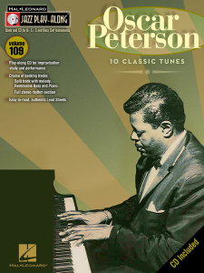 Jazz Play-Along Vol. 109: Oscar Peterson (book/CD)