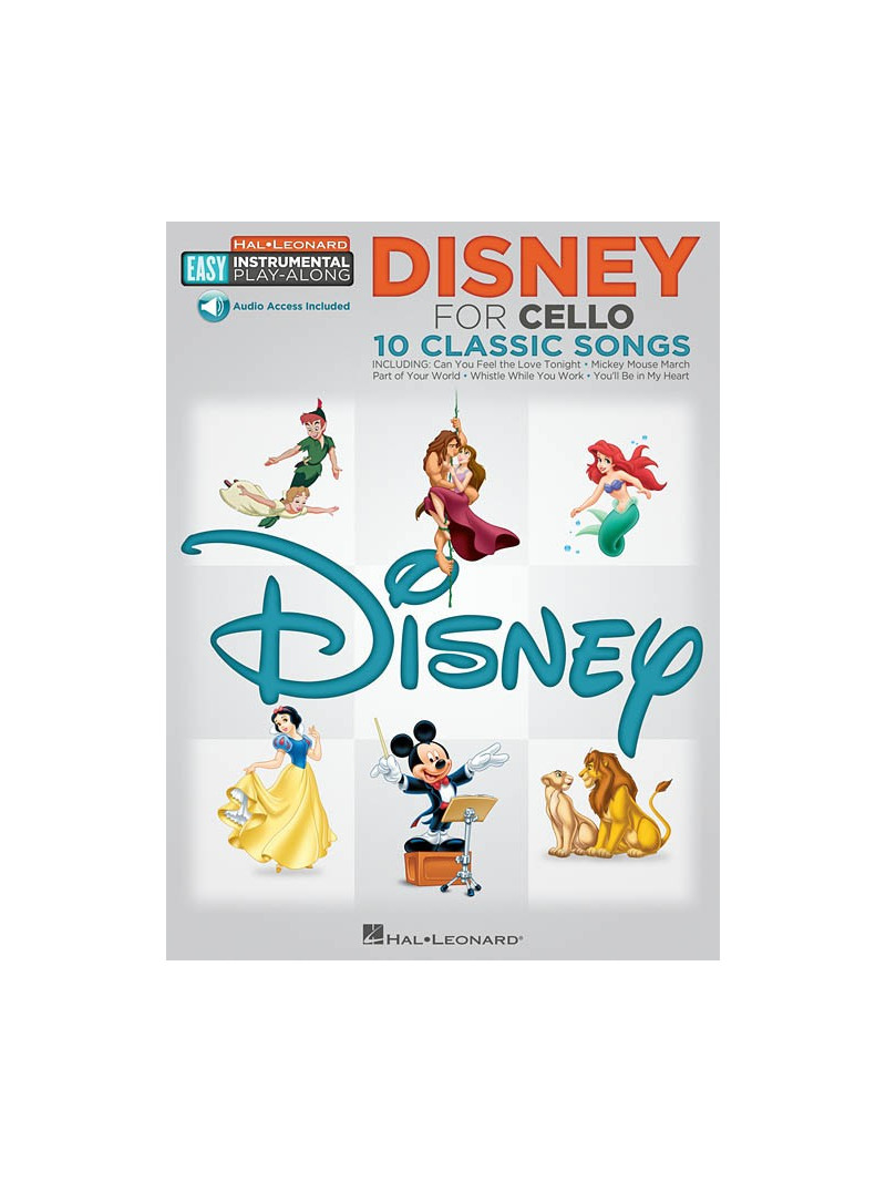 Disney - For Cello (book/Audio Online)