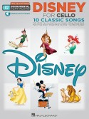 Disney – 10 Classic Songs for Cello (book/Audio Online)