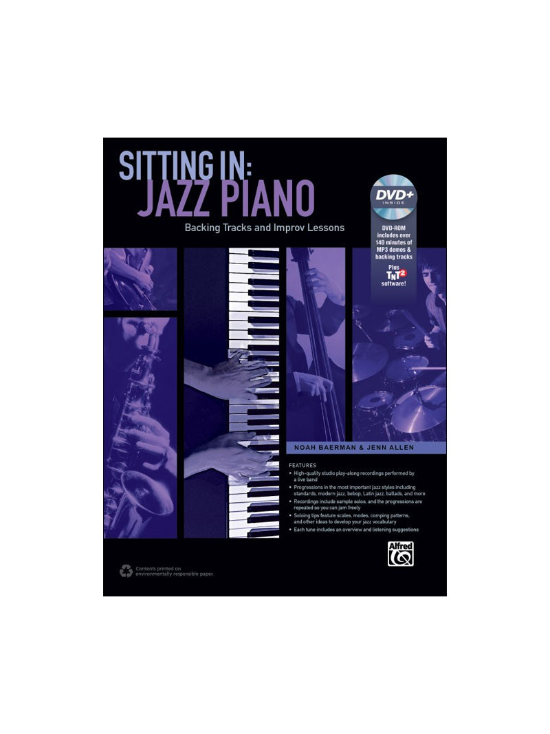 Sitting In: Jazz Piano (book/DVD)