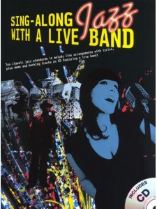 Sing-Along Jazz With A Live Band (book/CD)