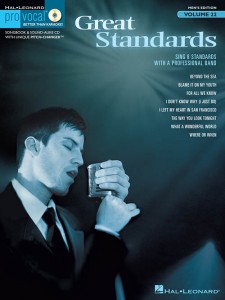 Great Standards: Pro Vocal Men's Edition Volume 22 (book/CD)