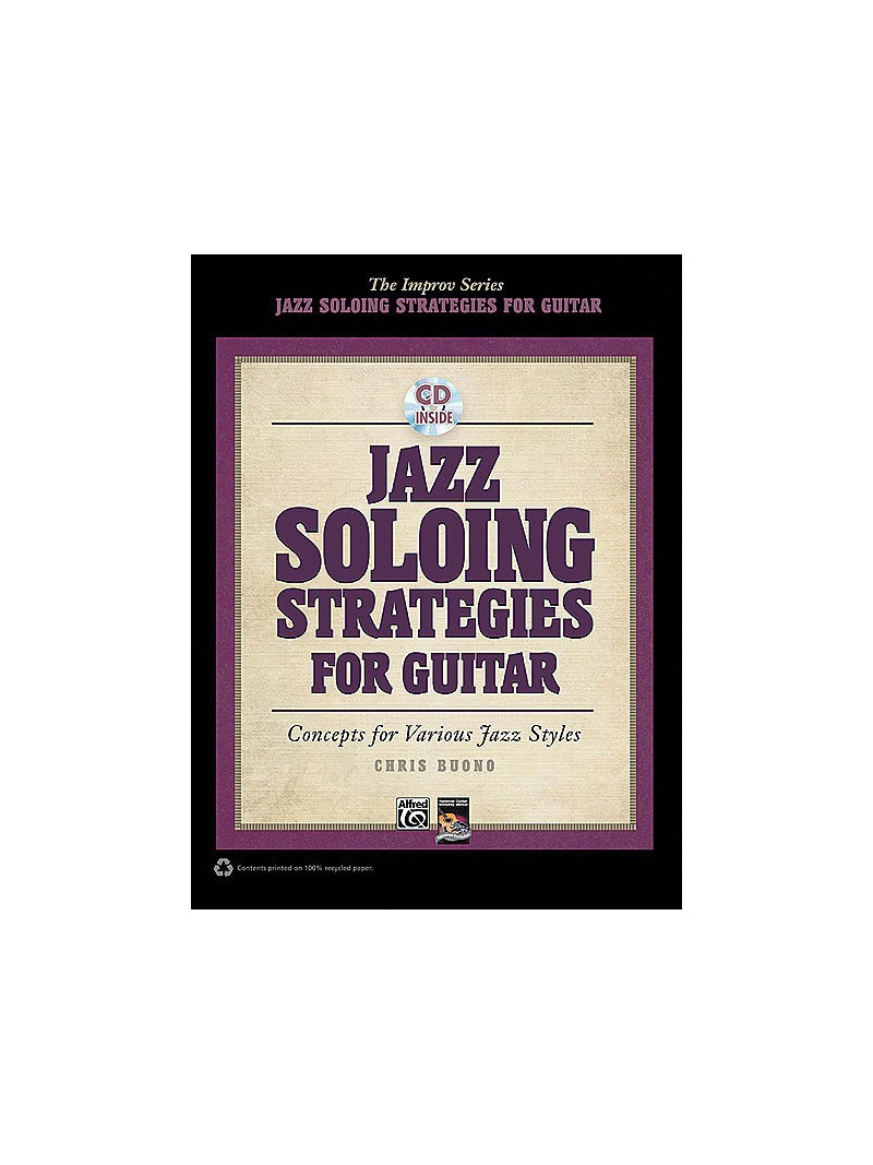Jazz Soloing Strategies for Guitar (book/CD)