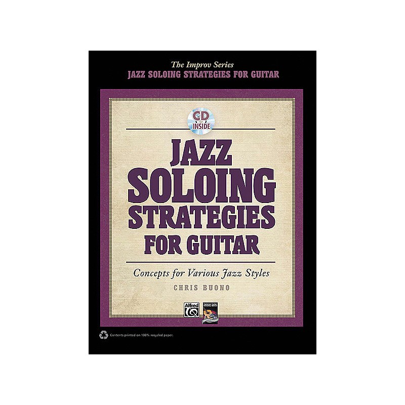 Jazz Soloing Strategies for Guitar (book/CD)