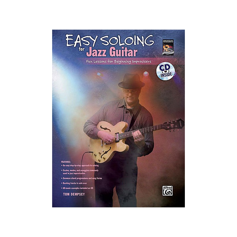 Easy Soloing for Jazz Guitar (book/CD)