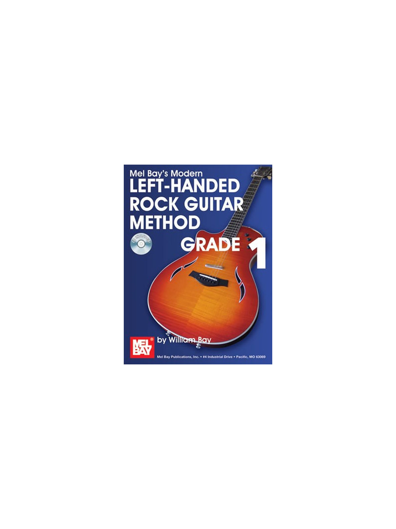Left-Handed Rock Guitar Method Grade 1 (book/CD)