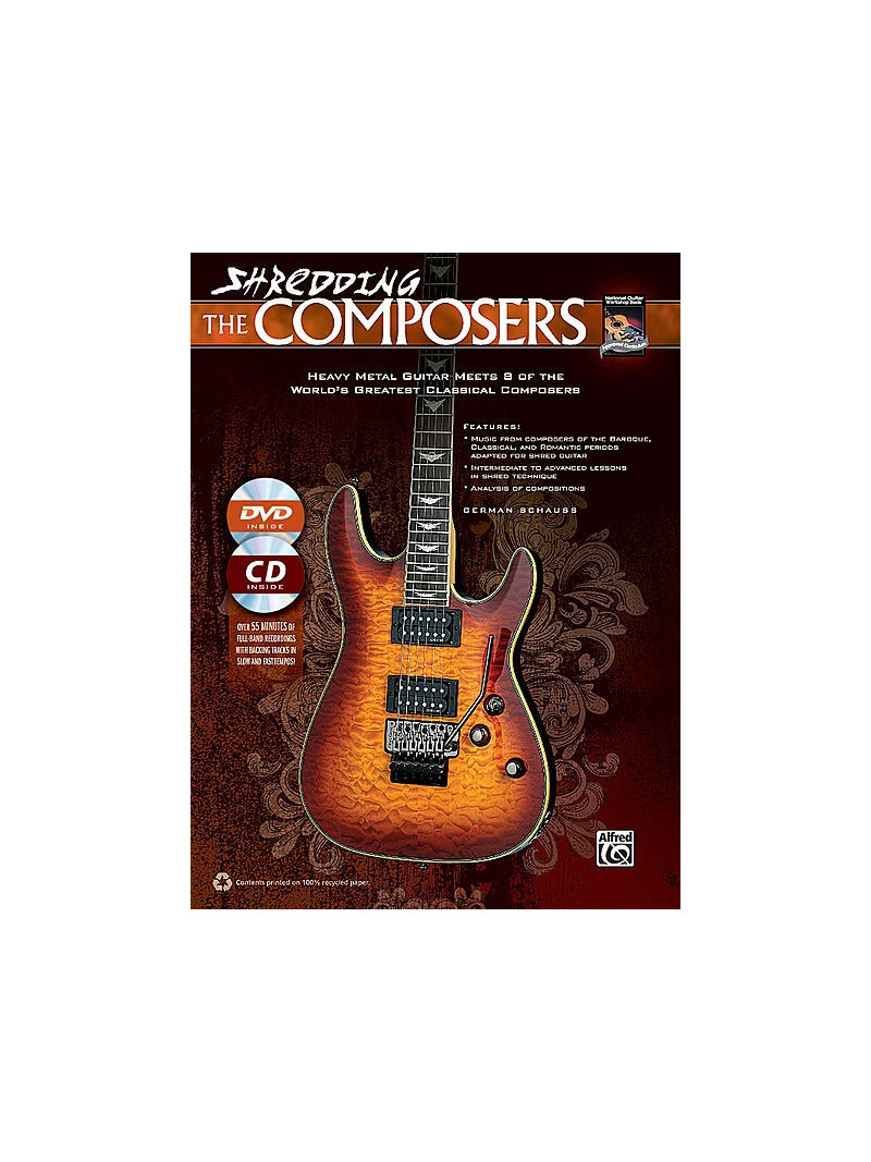 Shredding the Composers (book/CD/DVD)