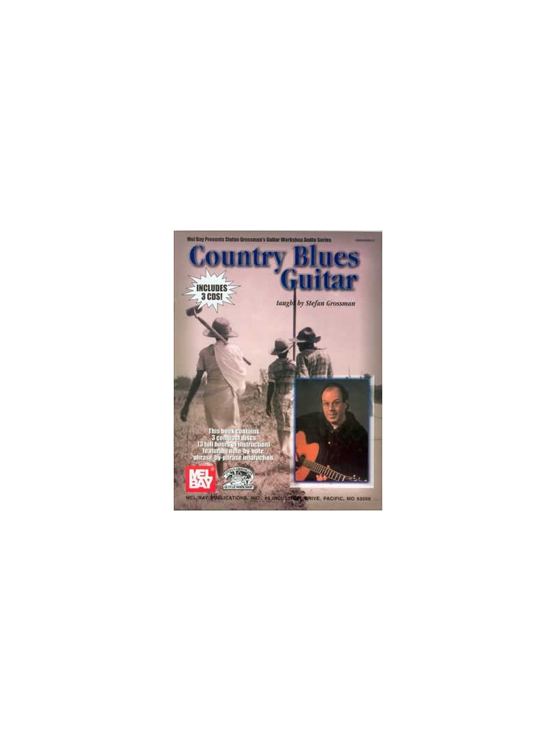 Country Blues Guitar (book/3 CD)