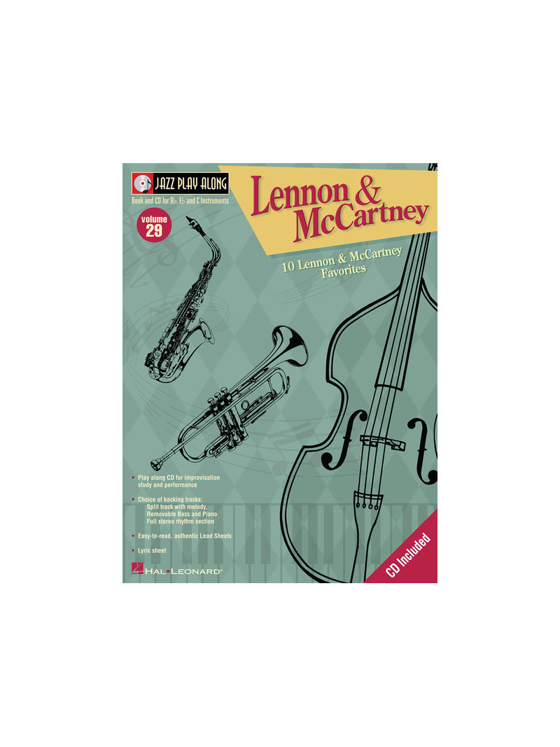 Jazz Play-Along vol.29: Lennon & McCartney (book/CD)