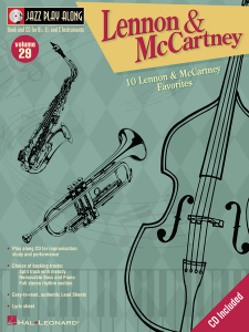 Jazz Play-Along volume 29: Lennon & McCartney (book/CD)