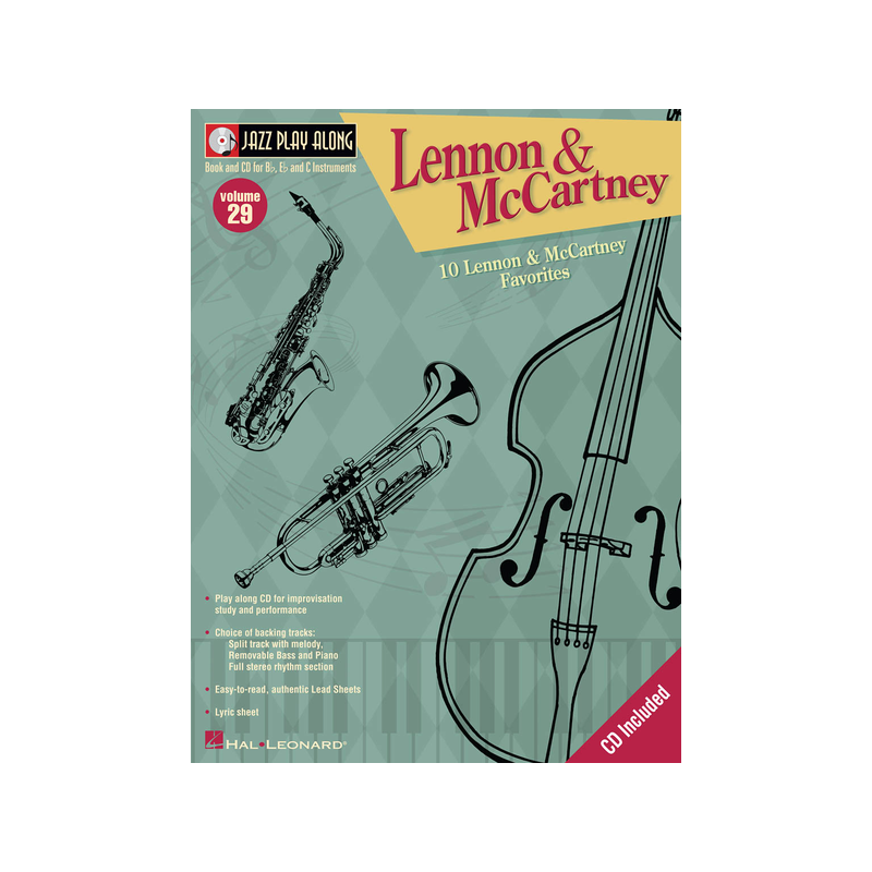 Jazz Play-Along vol.29: Lennon & McCartney (book/CD)