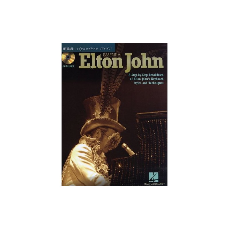 Signature Licks: Essential Elton John (book+CD)