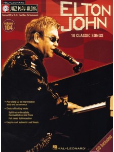 Jazz Play-Along Volume 104: Elton John (book/CD)