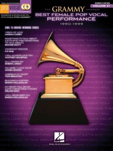 The Grammy Awards Best Female Pop Vocal Performance 1990-1999 (book/CD)