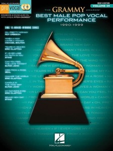 The Grammy Awards Best Male Pop Vocal Performance 1990-1999 (book/CD)
