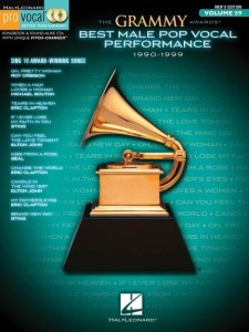 The Grammy Awards Best Male Pop Vocal Performance 1990-1999 (book/CD)