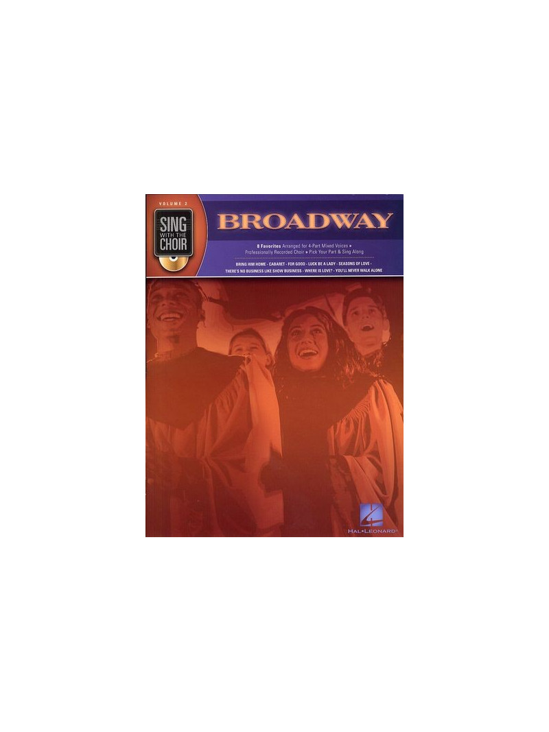 Sing with The Choir: Broadway (book/CD)