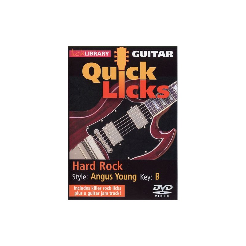 Lick Library: Quick Licks - Hard Rock (DVD)