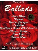 Aebersold Volume 32: Ballads (book/CD play-along)