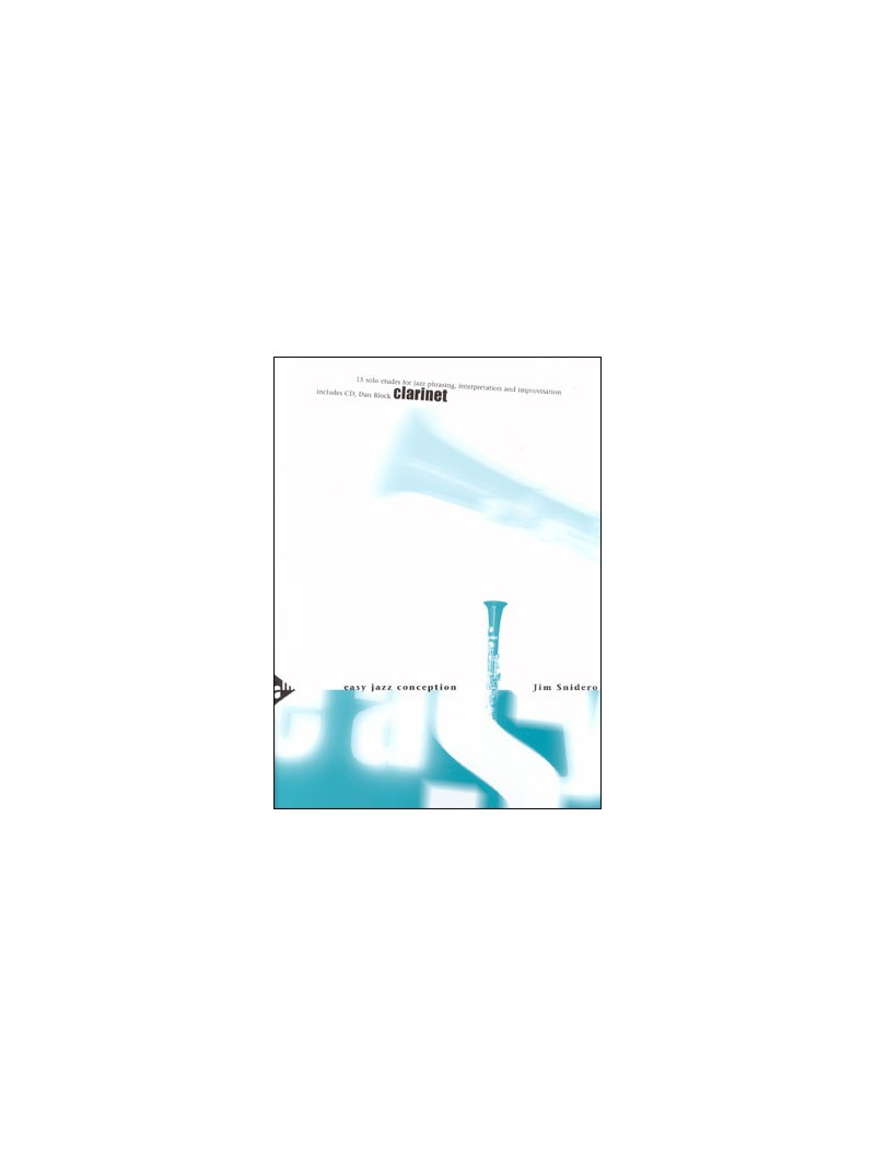 Easy Jazz Conception Clarinet (book/CD play-along)