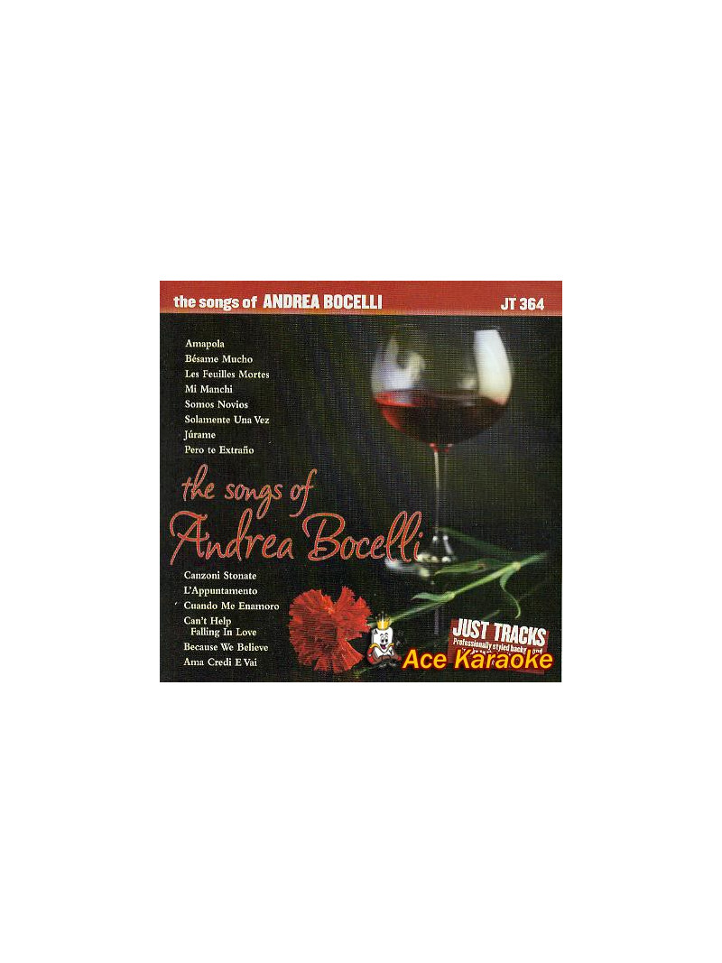 The Songs of Andrea Bocelli (CD sing-along)