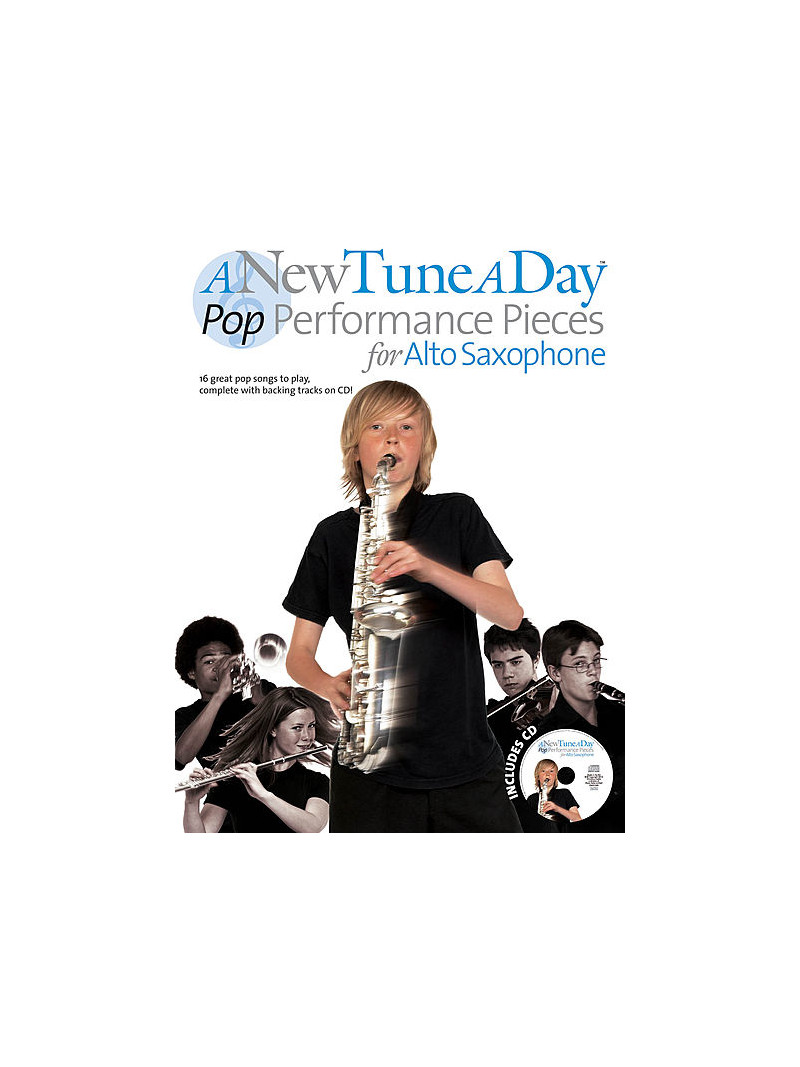 A New Tune a Day – Pop Performances for Alto Saxophone (book/CD)