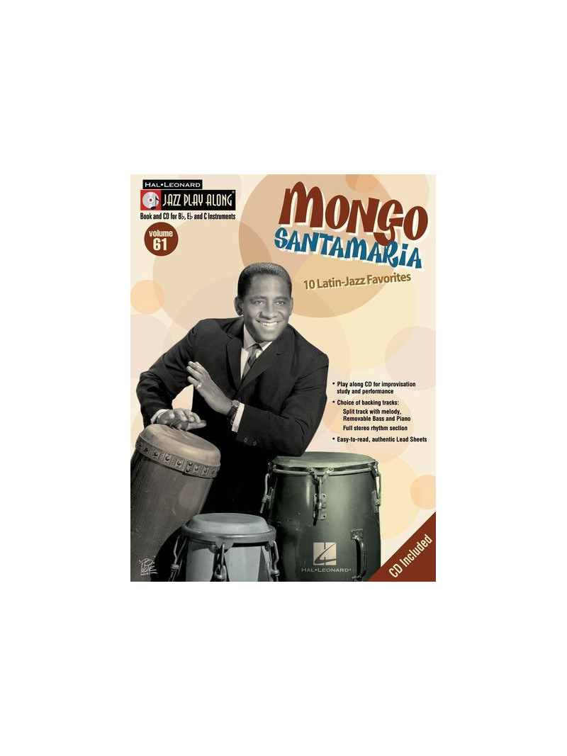 Jazz Play-Along Vol. 61: Mongo Santamaria (book/CD)