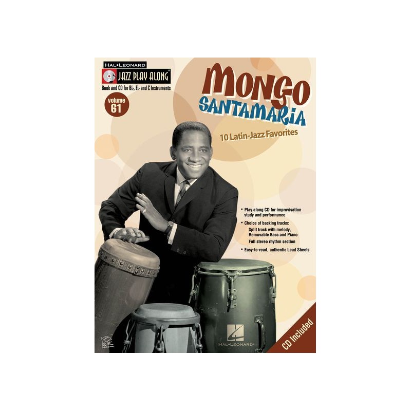 Jazz Play-Along Vol. 61: Mongo Santamaria (book/CD)