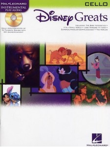 Disney Greats - Cello (book/CD play-along)