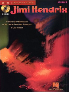 Jimi Hendrix - Guitar Signature Licks Volume 2 (book/CD)