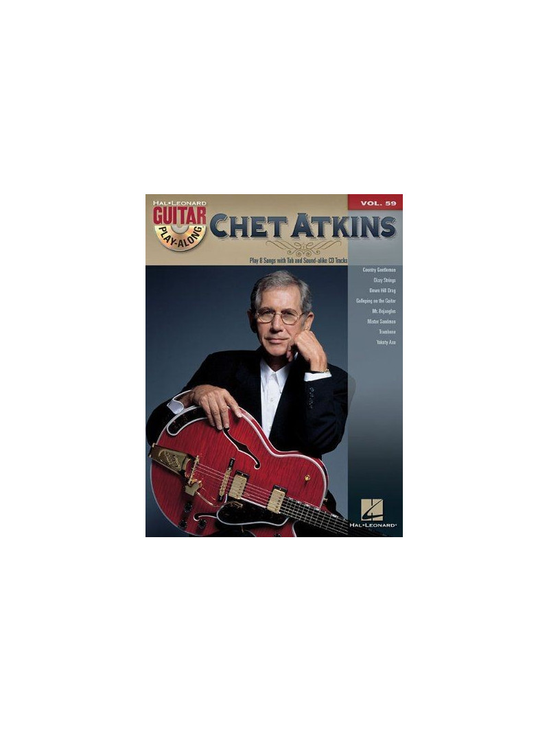Chet Atkins: Guitar Play-Along Volume 59 (book/CD)