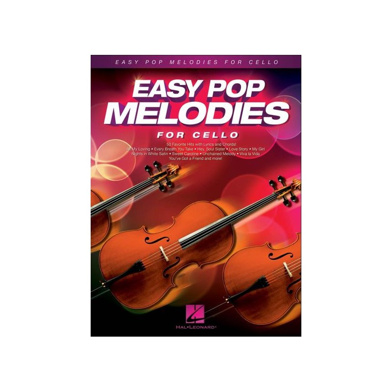 Easy Pop Melodies - For Cello
