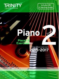 Trinity College: Piano Grade 2 - Pieces And Exercises 2015-2017 (book/CD)