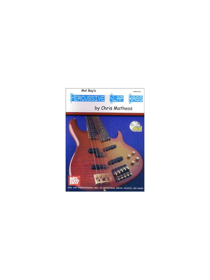 Percussive Slap Bass (book/CD)