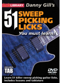 Lick Library: 51 Sweep Picking Licks (DVD)
