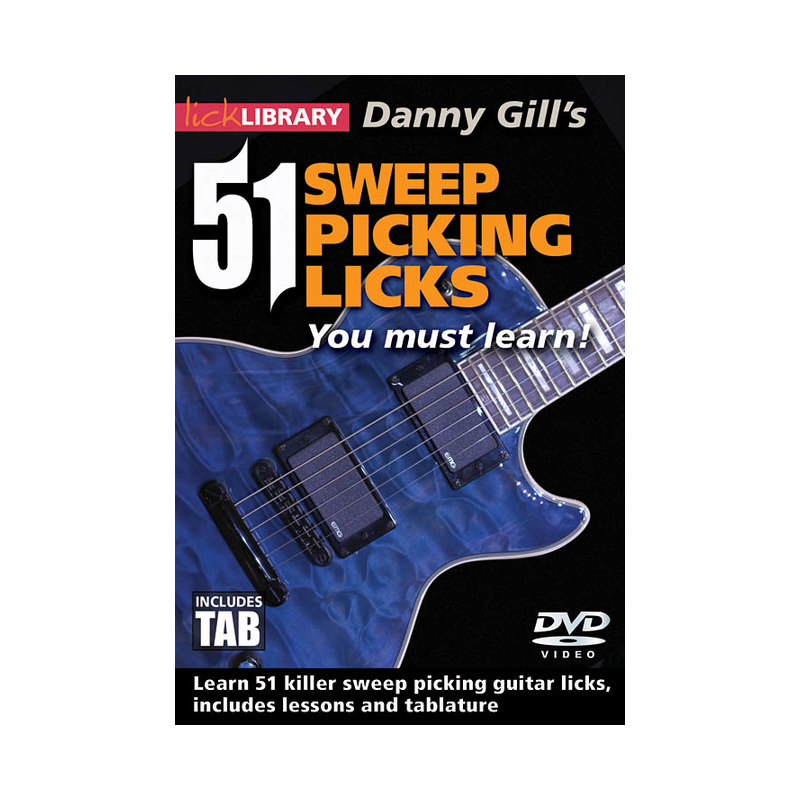 Lick Library: 51 Sweep Picking Licks (DVD)