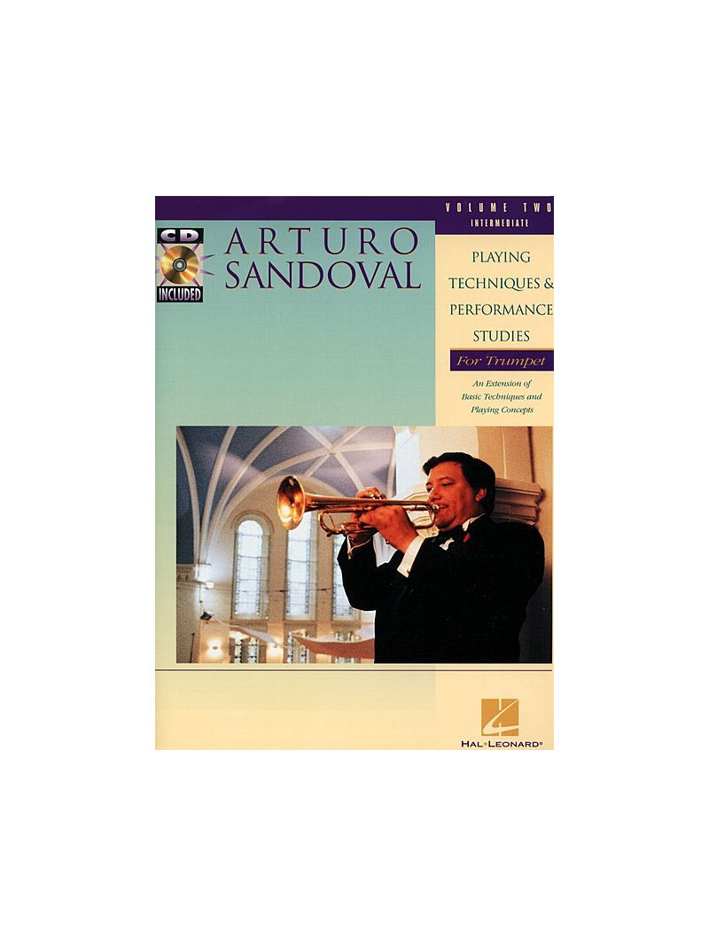 Playing Techniques & Performance Studies for Trumpet - Vol. 2 (Intermediate) (book/CD)