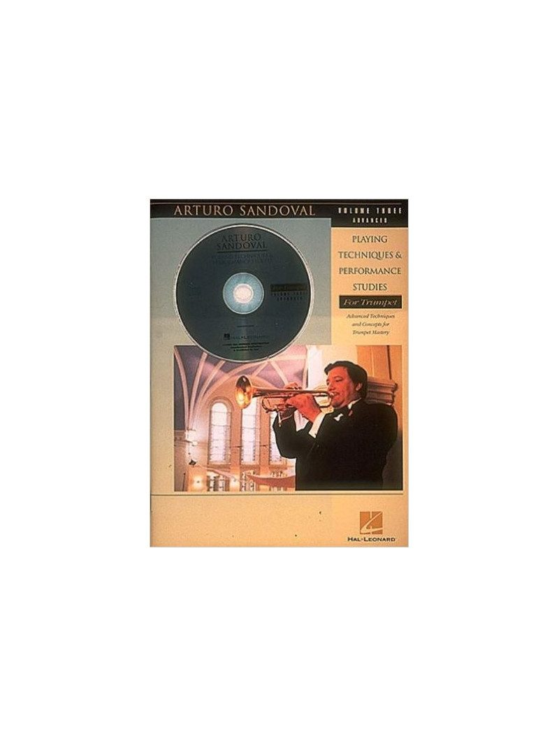 Playing Techniques & Performance Studies for Trumpet - Vol. 3 (Advanced) (book/CD)
