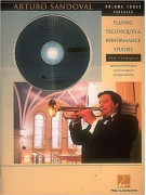 Playing Techniques & Performance Studies for Trumpet - Vol. 3 (Advanced) (book/CD)
